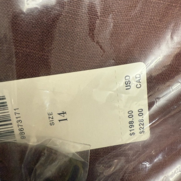 Brown Strapless 👗 - Picture 4 of 12